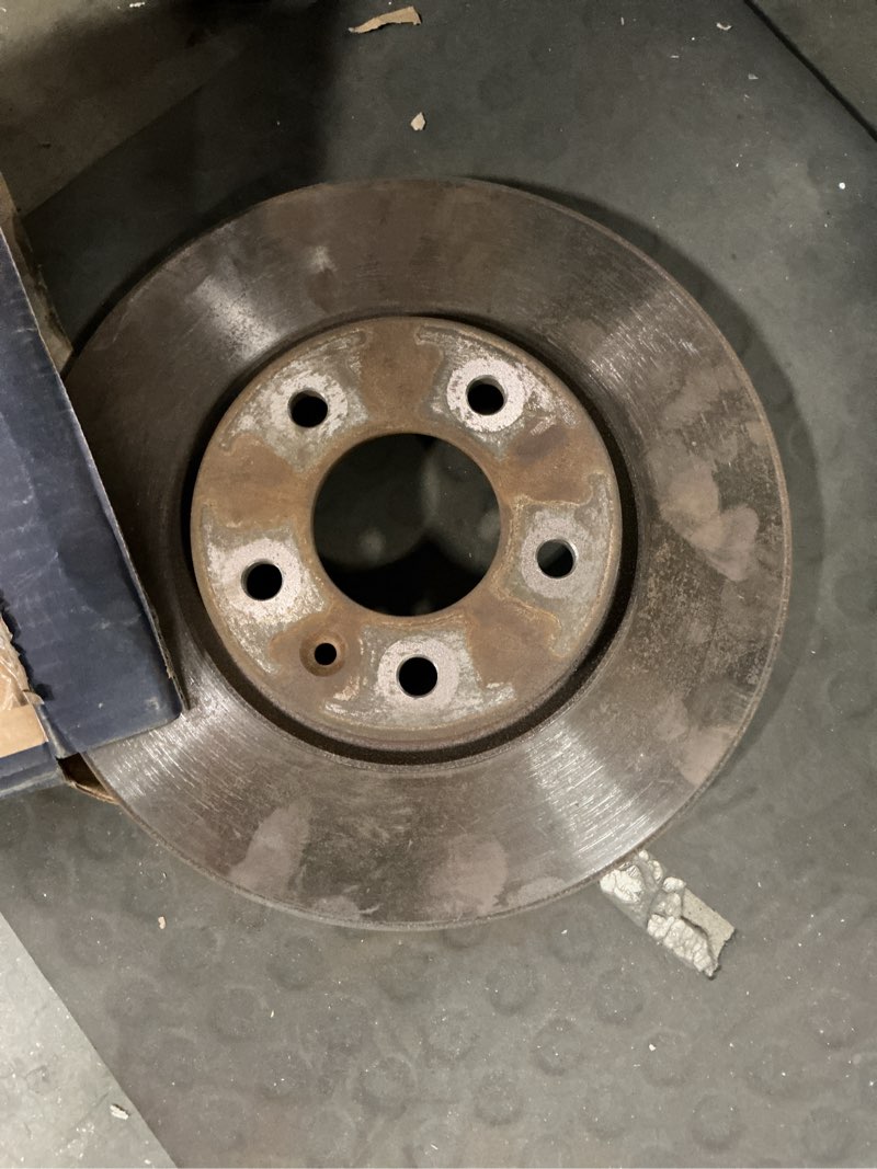 Condition photo showing As Is for Front Disc Brake Rotors Pair Replacement For Hyundai Elantra Sonata Kia Optima Magentis K8-100351 K8-100351 Front