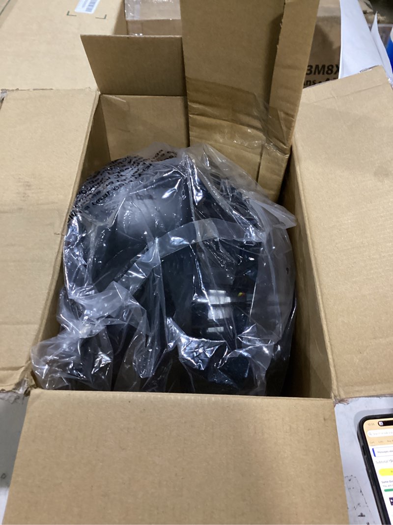 Condition photo showing As Is for honeywell turboforce fan, ht-900, 11 inch black