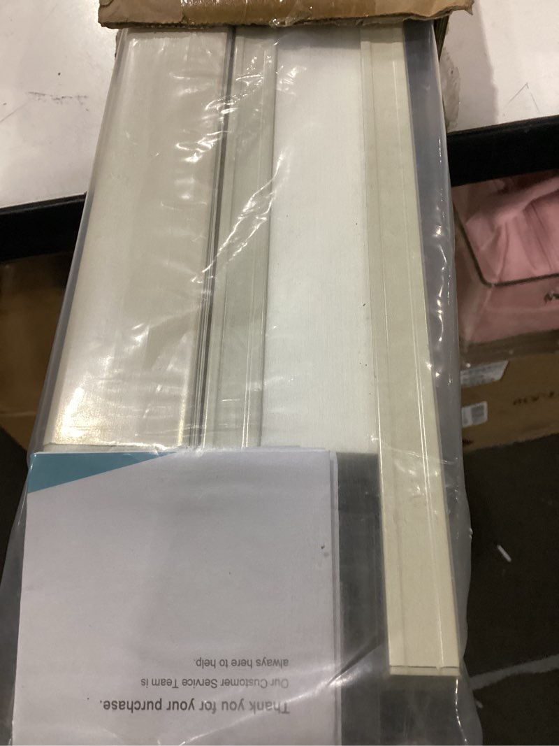 Condition photo showing Good Condition for myshade top down bottom up?tdbu? cellular shades, 1.5 inch cordless light filtering honeycomb pleated blinds for windows home bedroom office, light control, thermal insulated, 39" w x 72" h, beige beige-light filtering 27"w x 72"h