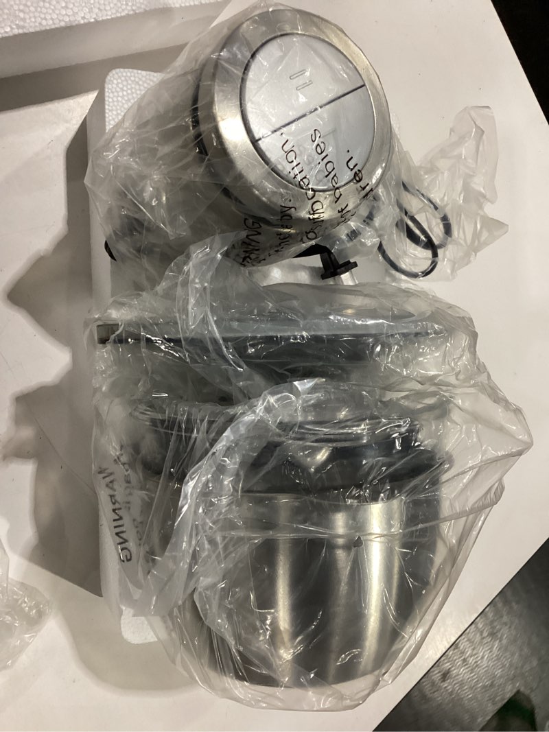 Condition photo showing New/Like New for kitchen in the box food processor, electric meat grinder & food chopper with 400w powerful veggie chopper-2 bowls?8 cup+8 cup? & 2 bi-level blades for meat/fish/vegetable/baby food?sliver button? sliver,8cup+8cup