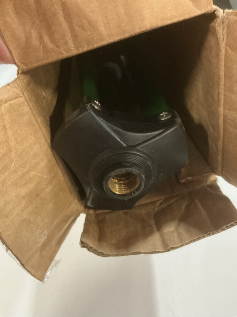 Condition photo showing Good Condition for orbit 1/2 -inch heavy-duty brass impact sprinkler on adjustable 22-48-inch metal tripod base