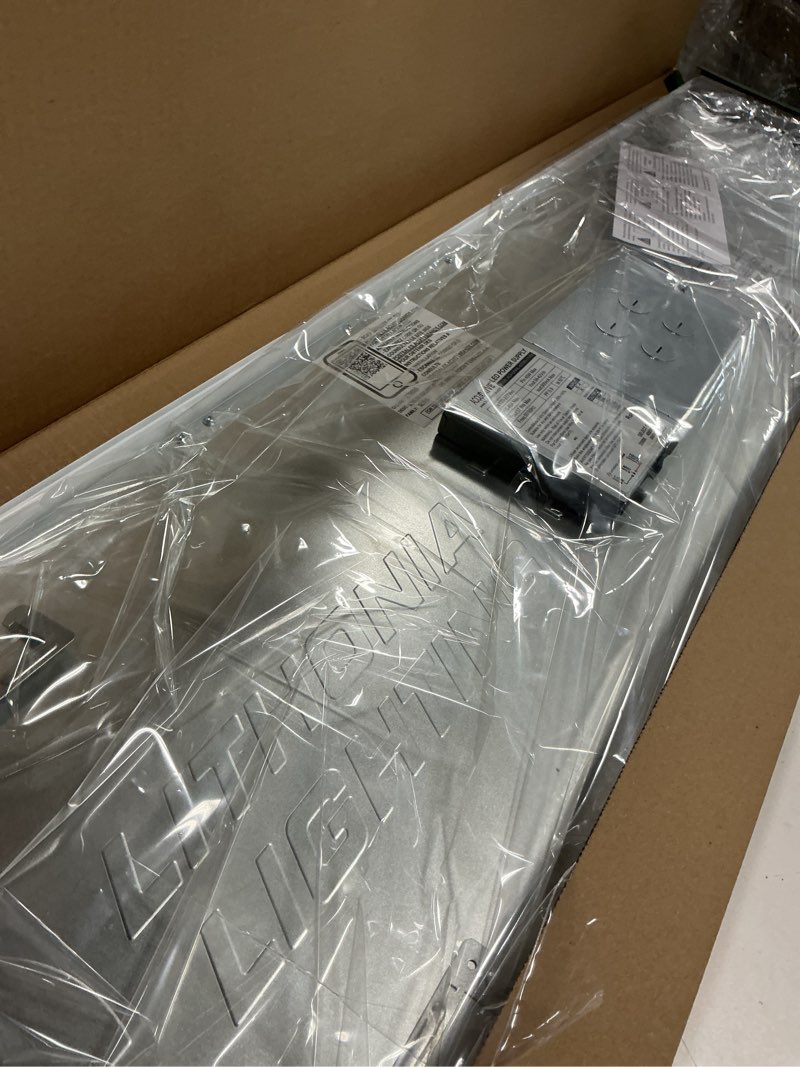 Condition photo showing Good Condition for lithonia lighting cpanl 1x4 led flat panel light, 1 ft. x 4 ft. led light panel, ceiling lighting fixture, 2400/3300/4400 adjustable lumens, 3500k/4000k/5000k switchable cct, white 1-foot x 4-foot adjustable lumens switchable white