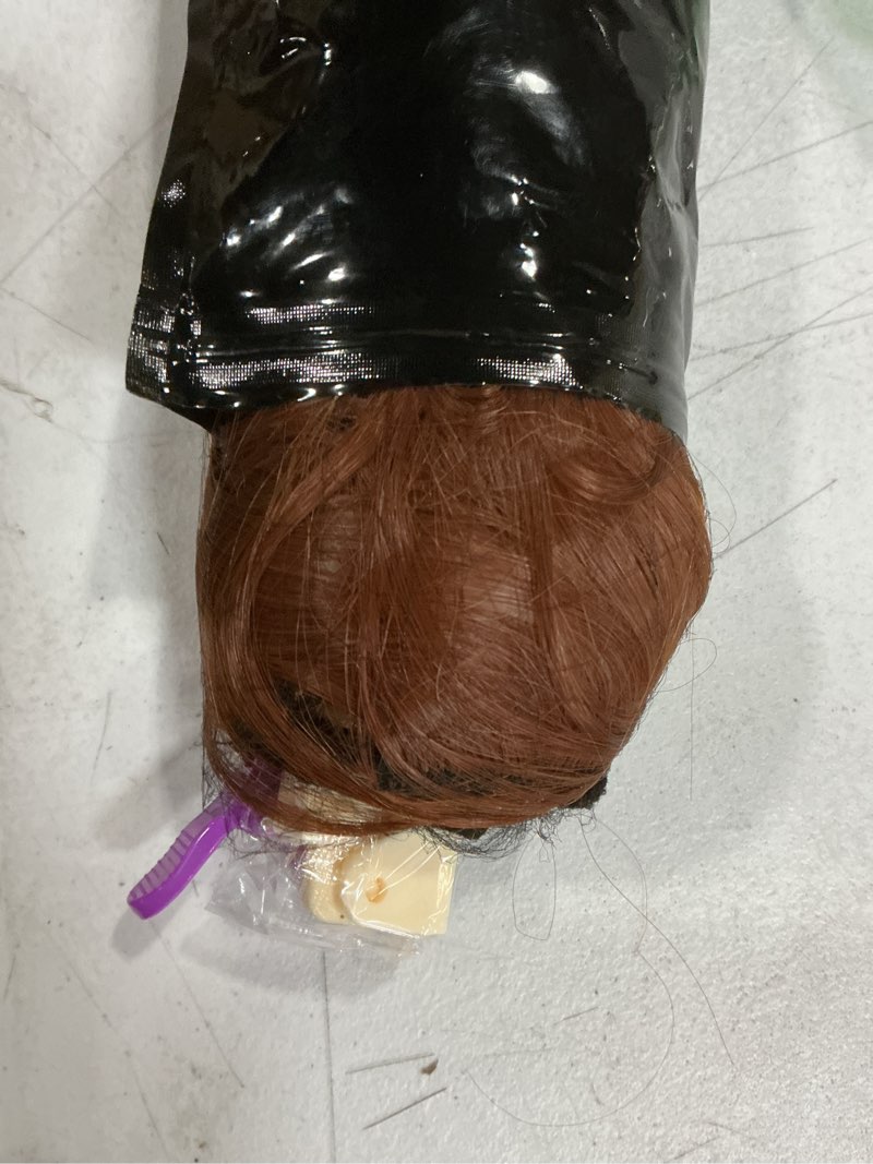 Condition photo showing Good Condition for nayoo clip in hair extensions for women 20 inch long wavy curly auburn hairpieces full head synthetic hair hairpieces(6pcs,auburn) 20 inch auburn