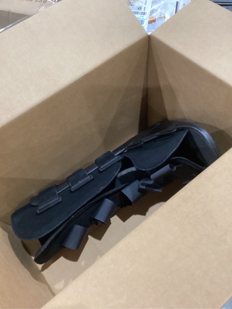 HIDROLIGHT - Long Immobilizing Boot - Walking Boot for Broken Foot, Ankle Brace for Men & Women, Fracture Boot, Ankle Support Stabilizer, Medical Supplies - Fits Left and Right - Black, Medium