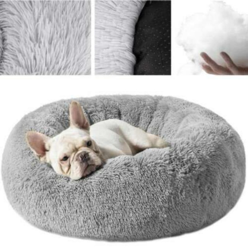 Dog bed 60cm color is grey 