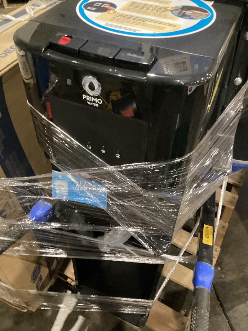 primo 5-gallon bottom load black water cooler