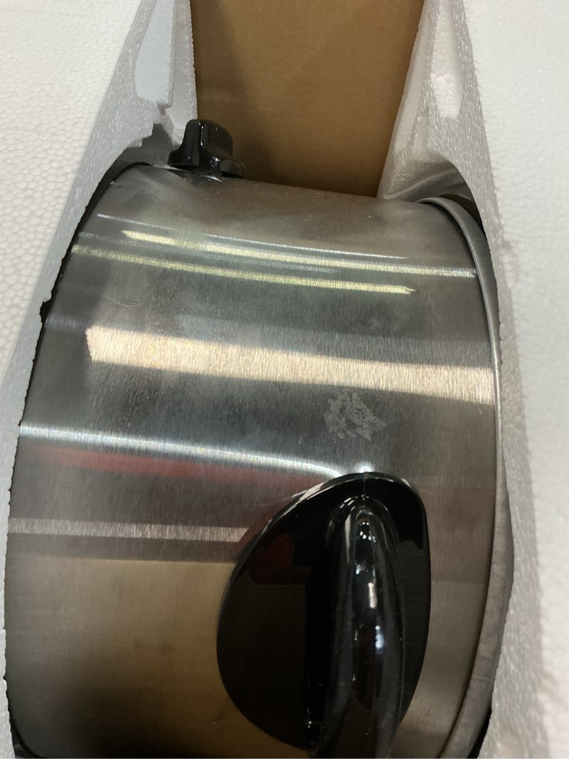 Condition photo showing As Is for Crockpot SCV700-CH-BR Slow Cooker 7 quarts Charcoal 7qt Charcoal