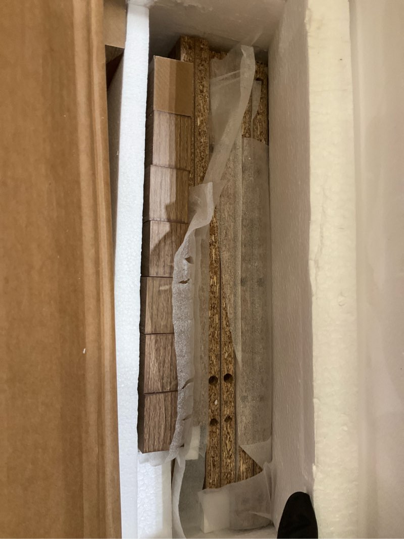 Condition photo showing Good Condition for sicotas rattan nightstand set of 2, rattan decor drawer with brass knobs night stand bedside table boho end tables side tables with storage shelf for bedroom,small space carbon cherry 2