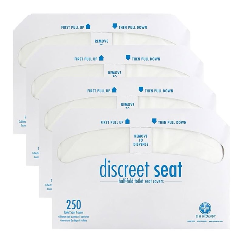 Hospeco Flushable Toilet Seat Covers