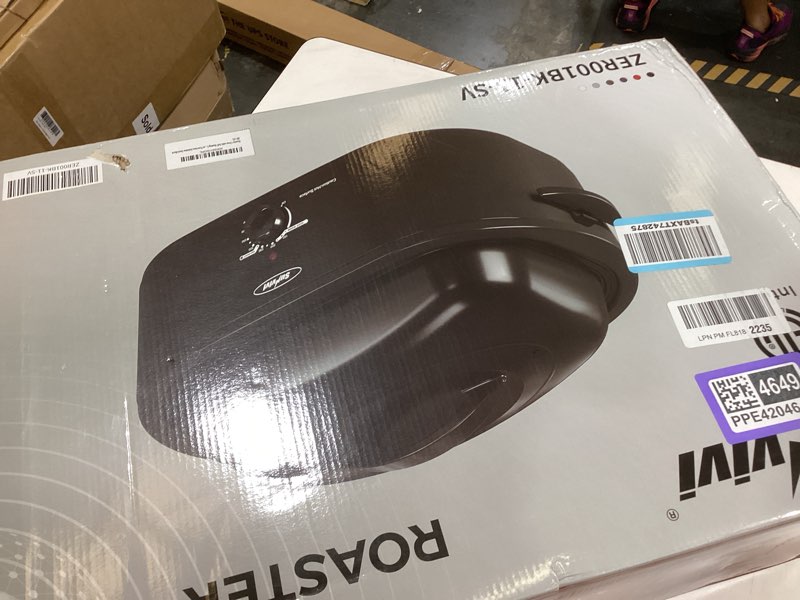 Condition photo showing Good Condition for 22-quart electric roaster oven with removable pan and self-basting lid, perfect for turkey roasting with temperature control from 150 to 450°f and cool-touch handles?black