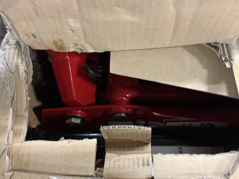 Condition photo showing item condition for Floor Jack 3 Ton Capacity Fast Lift Service Jack Steel Heavy Duty Hydraulic Car Jack 3 Ton Red