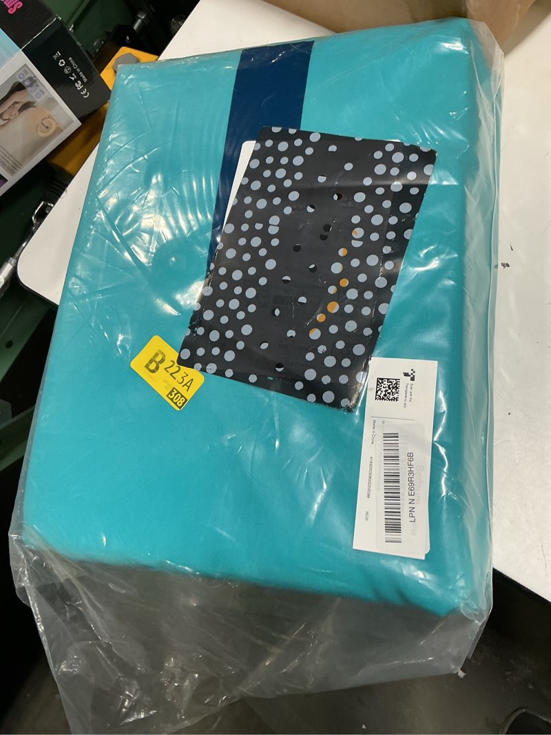 Condition photo showing Good Condition for bedsure queen sheet set, rayon derived from bamboo, cooling sheets, purewoven, breathable & soft, deep pocket up to 16 inches, hotel luxury silky bedding for hot sleepers, turquoise 18 - turquoise queen