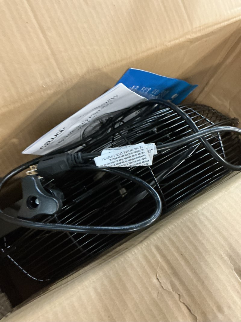 Condition photo showing Good Condition for newair windpro18w wall mount fan | high-velocity industrial, shop or garage fan | 3 speed settings | 3000 cfm | black