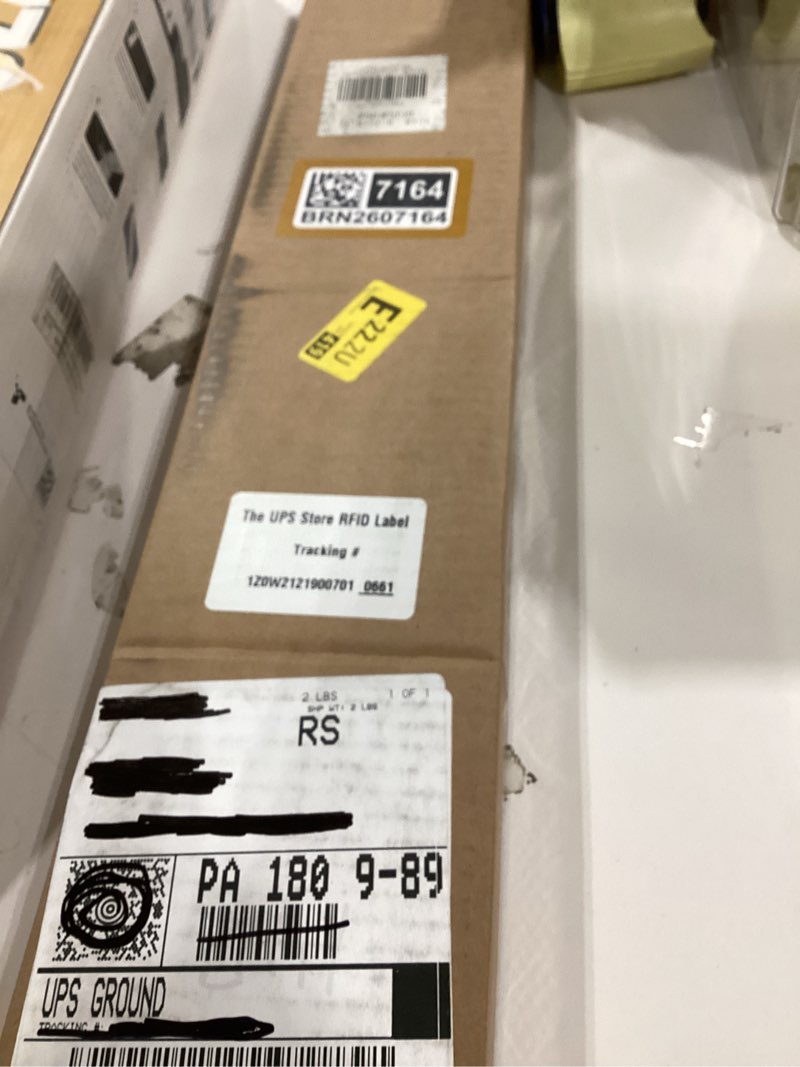 Condition photo showing New/Like New for lazblinds no tools no drill cordless cellular shades, light filtering honeycomb shades for home, thermal insulation blinds for windows, 28" w x 72" h, white light filtering-white 28" w x 72" h