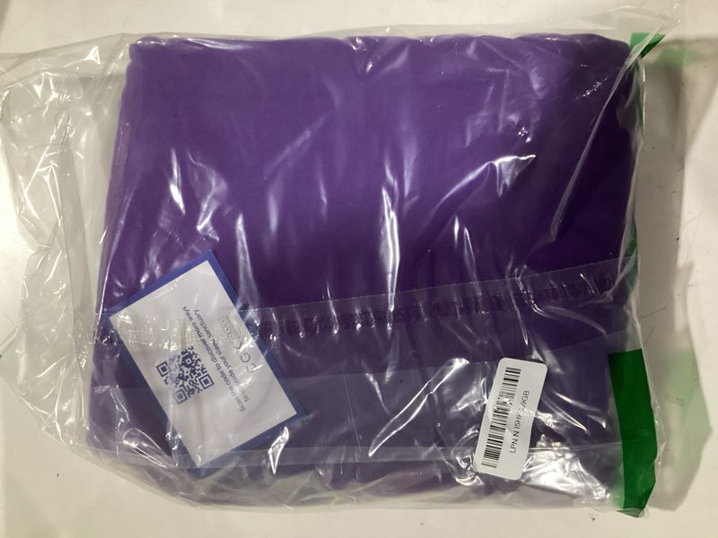 Condition photo showing Good Condition for Duvet Cover Full Size Set - Extra Soft Full Size Duvet Cover 80 x 90 with 2 Pillow Shams - Hotel Luxury, Easy Care and Fade Free with Zipper Closures & Ties - Comfy, Breathable Bedding Set (Purple) Full 38 - Purple (No Comforter)