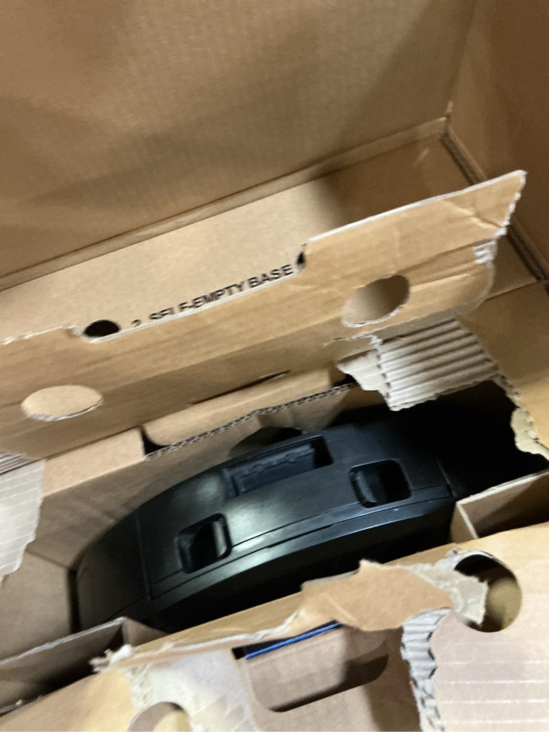 Condition photo showing As Is for Shark RV2310AE Matrix Self-Emptying Robot Vacuum with Bagless, 45-Day Capacity, Self-Cleaning Brushroll for Pet Hair, No Spots Missed on Carpets & Hard Floors, Precision Home Mapping, Wi-Fi, Black Matrix Auto Empty (45 Days)