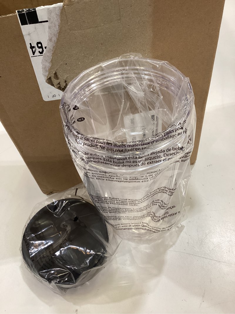 Condition photo showing Good Condition for 2 pack blender cups replacement for ninja,24oz blender cups with sip & seal lids compatible with ninja bl450 bl456 bl480 bl482 bl640 bl642 bl682 bn401 bn751 bn800 bn801 bl2012 bl2013 ss101 ss151