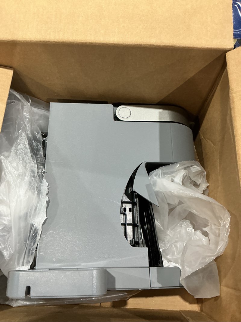 Condition photo showing As Is for keurig k-supreme single serve k-cup pod coffee maker, multistream technology, 4 brew sizes, 66oz dual-position removable reservoir, gray gray coffee maker