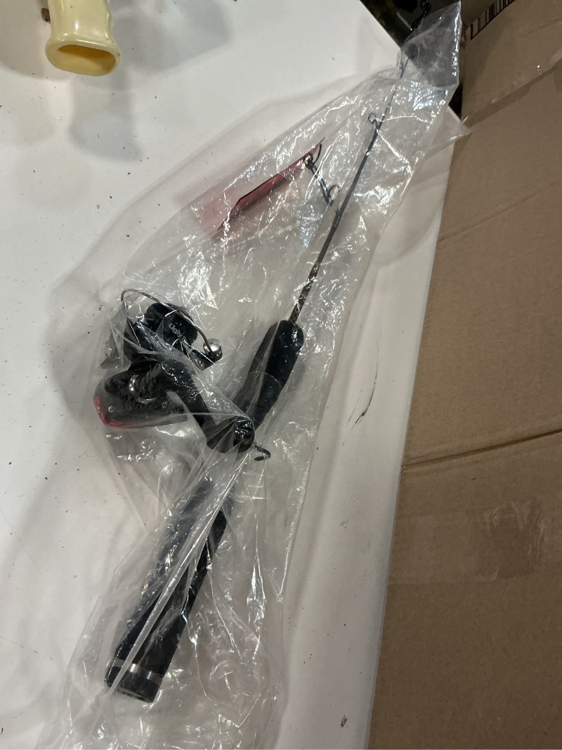 Condition photo showing As Is for Ugly Stik GX2 Ice Fishing Reel and Spinning Rod Combo New Model 32" - Medium - 1pc
