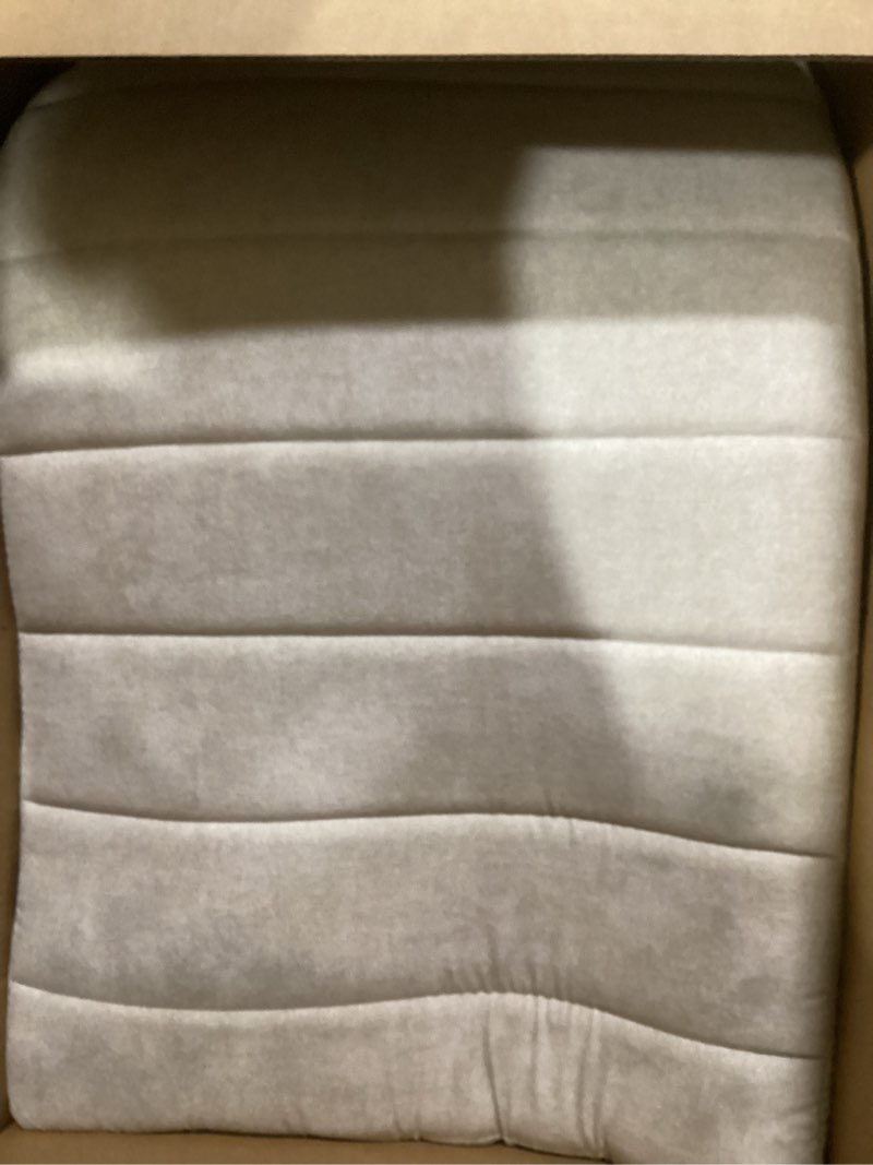 Condition photo showing Good Condition for Nestl Upholstered Twin Headboard - Easy Assemble Channel Stitched Headboard Twin Size - Wall Mounted Headboards with 3D Soundproof Wall Panels Peel & Stick Floating Headboards, Beige Beige Twin
