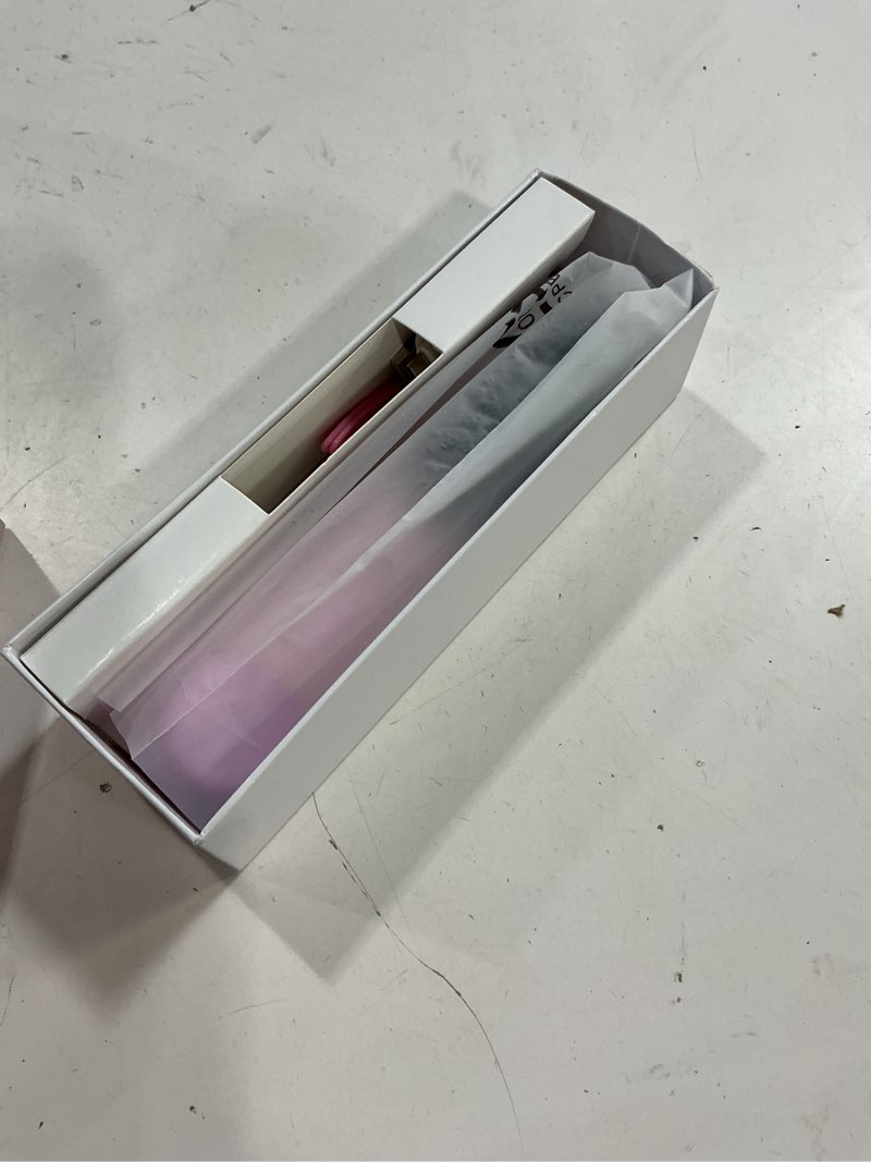 Condition photo showing New/Like New for Go Brush Pro 2026 Hair Straightener Brush 300 Million Negative Ionic Portable Cordless Hair Straightener for Women with 4 Temps Fast Heating MCH Ceramic Coating Smooth Frizz - Free Hair Gift for Women Pink