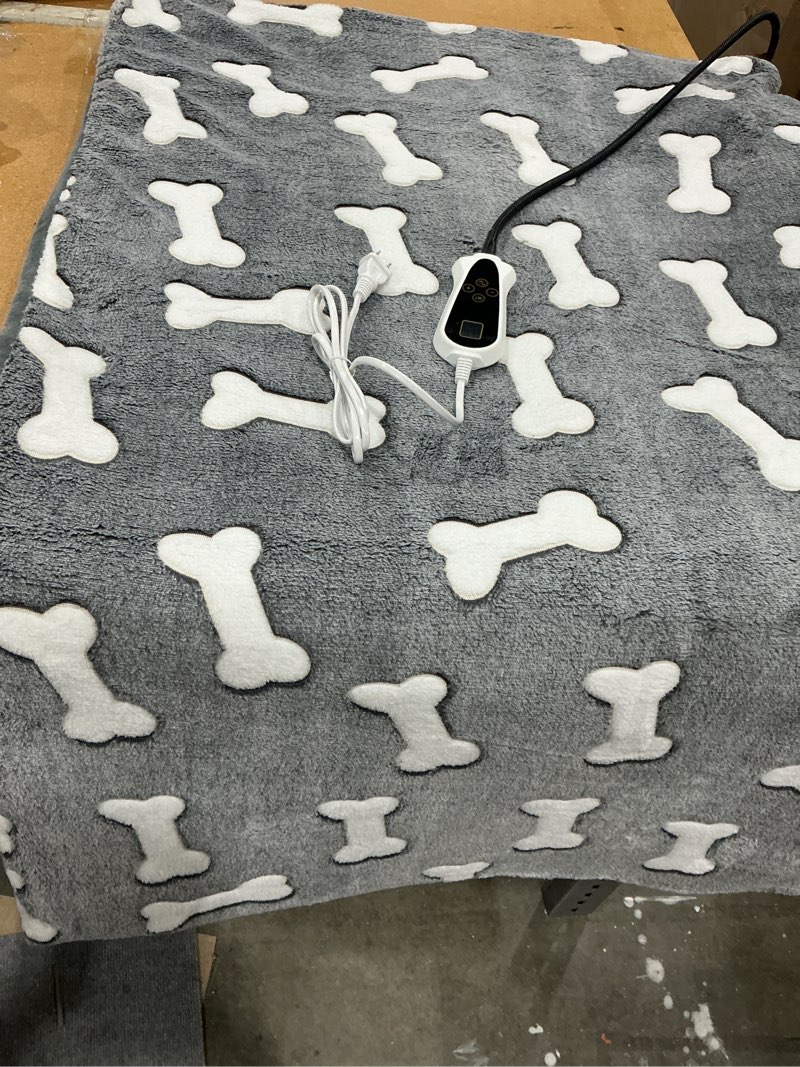 bestio extra large dog heating pad,47x30 in heated dog bed with constant heat...