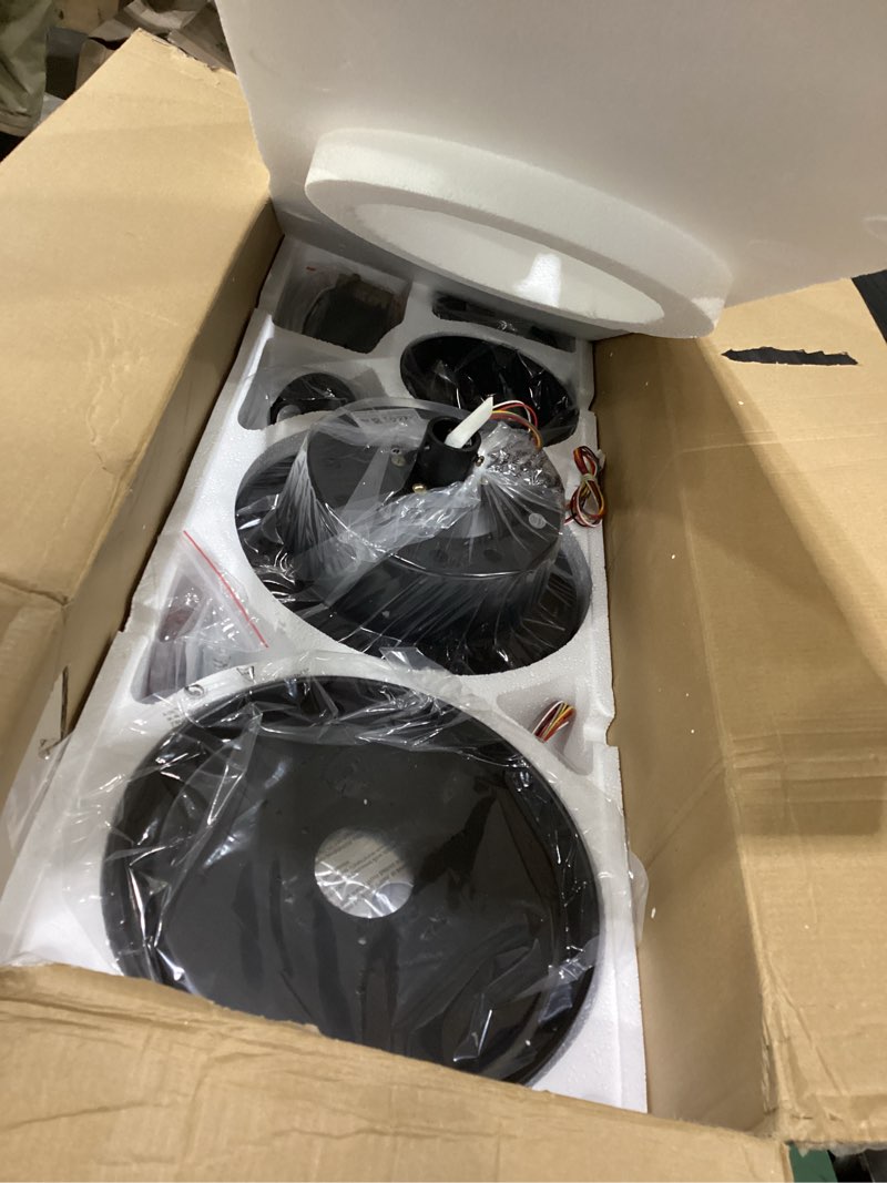 Condition photo showing Good Condition for black depuley ceiling fan