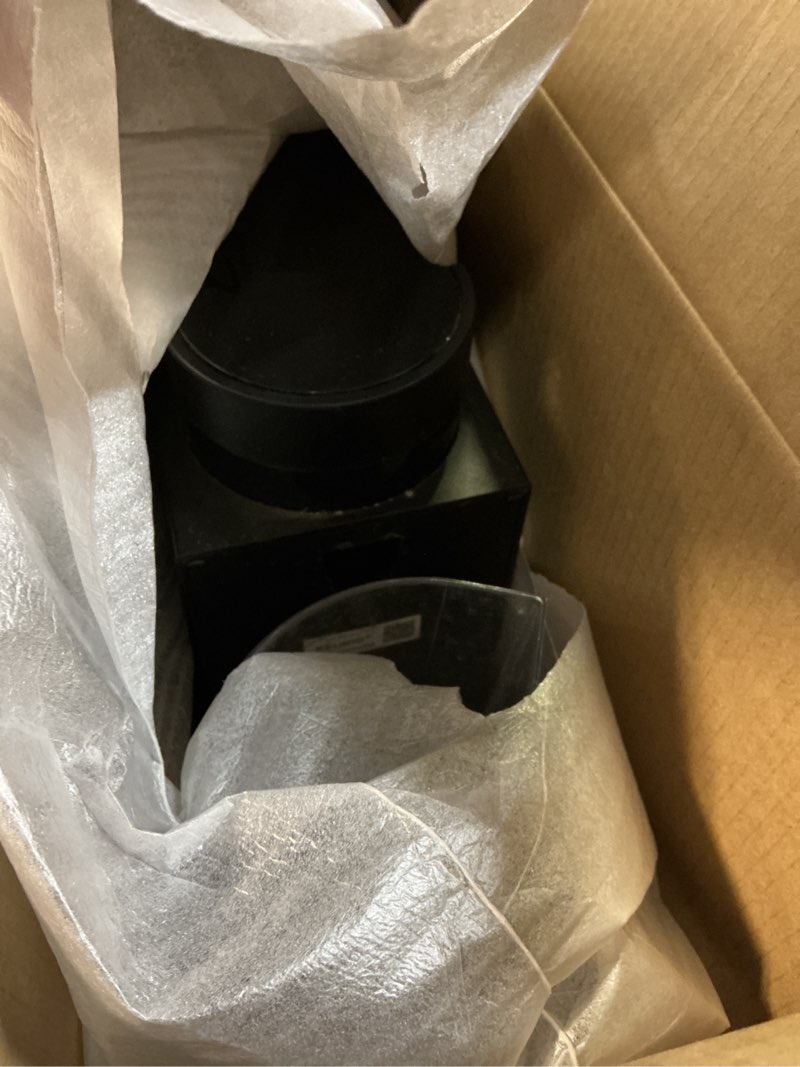 Condition photo showing As Is for keurig k-slim black single-serve k-cup pod coffee maker