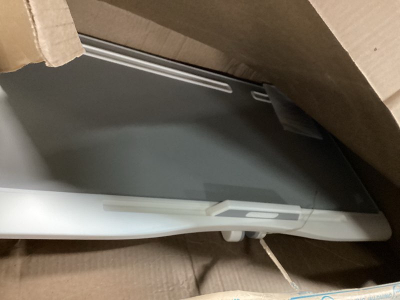 Condition photo showing Good Condition for Laptop Bed Desk with Adjustable Heights and Angles, Upgraded-Sturdy Foldable Laptop Lap Desk for Bed/Sofa/Couch/Floor, Lap Tablet Desk (NO Drawer, Grey) Gray Large without Bag (13.4"x23.6")