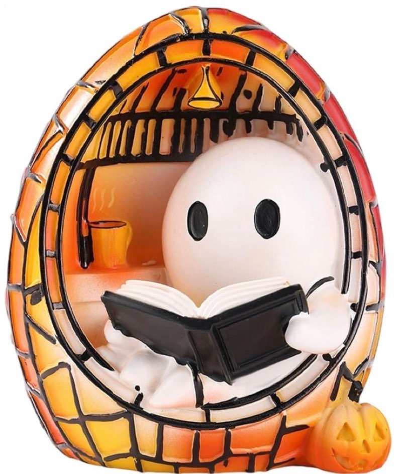 Resin Ghost Reading Lamp Cute 3d Ghost Noch