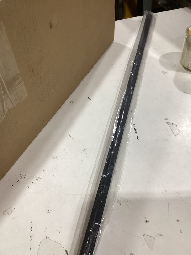 Condition photo showing Good Condition for outwater plastics 1933-bk black 1/2 inch x 1/2 inch x 3/64 (.047) inch thick styrene plastic even leg angle moulding 36 inch lengths (pack of 4) 36'' lengths - pack of 4