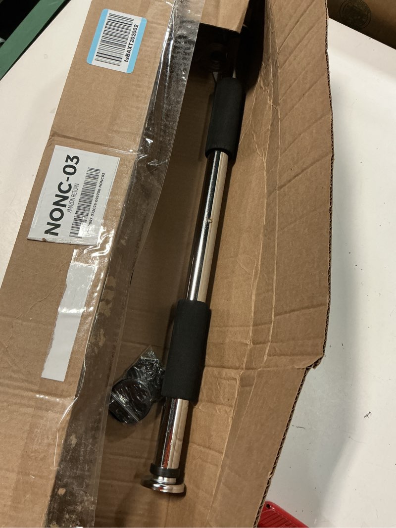 Condition photo showing Good Condition for endless el1037 stainless steel adjustable pull up bar for home doorway | material: stainless steel | for strengthening exercises at home or gym with anti-skid cushion grip | for adult, men and women