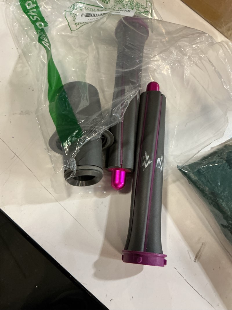 Condition photo showing Good Condition for 1.2 Inch/30MM Long Hair Curling Iron Barrels for Dyson Airwrap HS01 HS05 Attachment Parts Hair Tool, with Adaptor for Dyson Hair Dryer Converting to Airwrap Styler, 1 Pair
