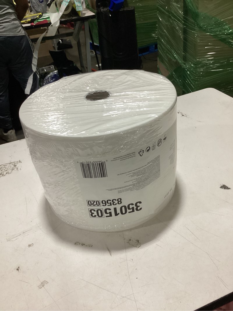 Condition photo showing New/Like New for wypall x50 disposable cloths (35015)  jumbo roll  9.8 x 13.4  white  1 100 sheets per roll