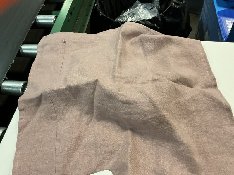 Condition photo showing Good Condition for quince european linen euro sham in blush