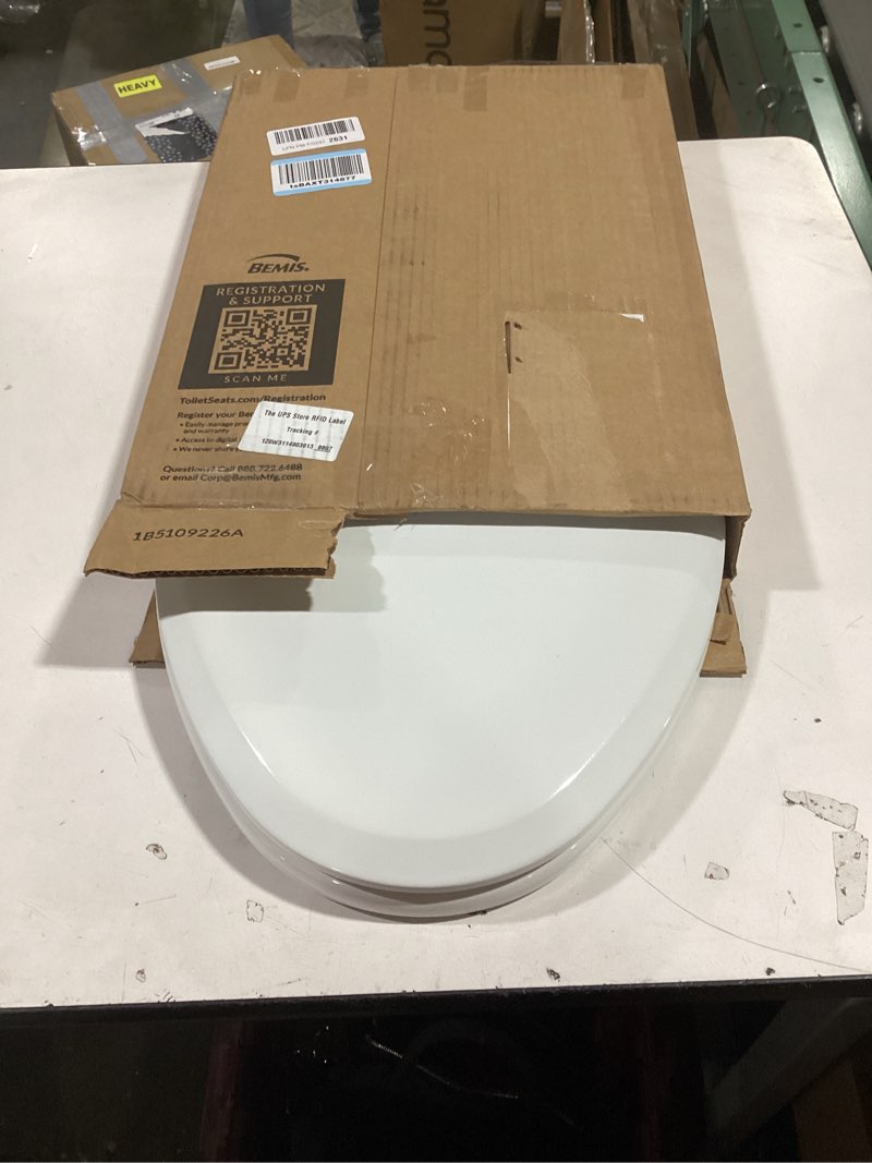 Condition photo showing New/Like New for Mayfair NextStep2 Toilet Seat with Built-In Potty Training Seat, Slow-Close, Removable that will Never Loosen, Elongated, White Elongated (1-Pack) 1-Pack