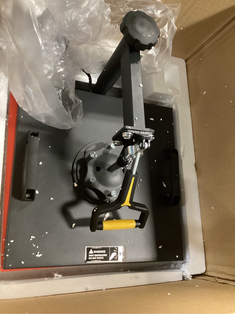Condition photo showing Good Condition for vevor 2 in 1 heat press machine for t shirts and hats, 15x15 inch professional swing away digital tshirt press machine for sublimation, vinyl, heat transfer projects