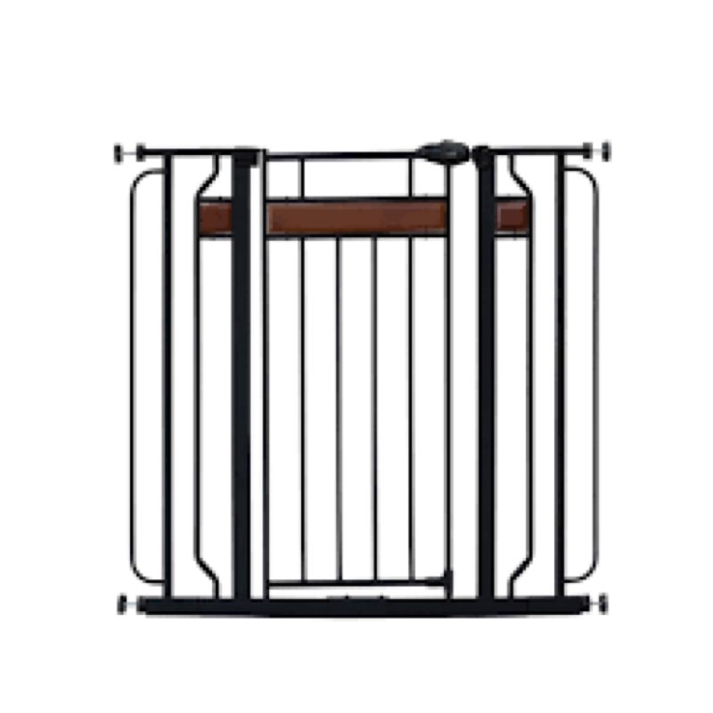 Regalo 35-Inch Home Accents Super Wide Walk Through Baby Gate, Includes 4-Inch, 8-Inch and 12-Inch E