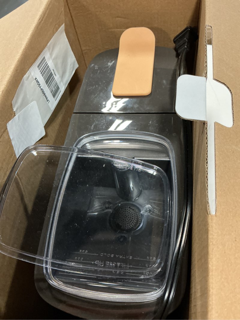 Condition photo showing As Is for cuisinart soho™ single-serve coffeemaker, black, ss-7bk os black