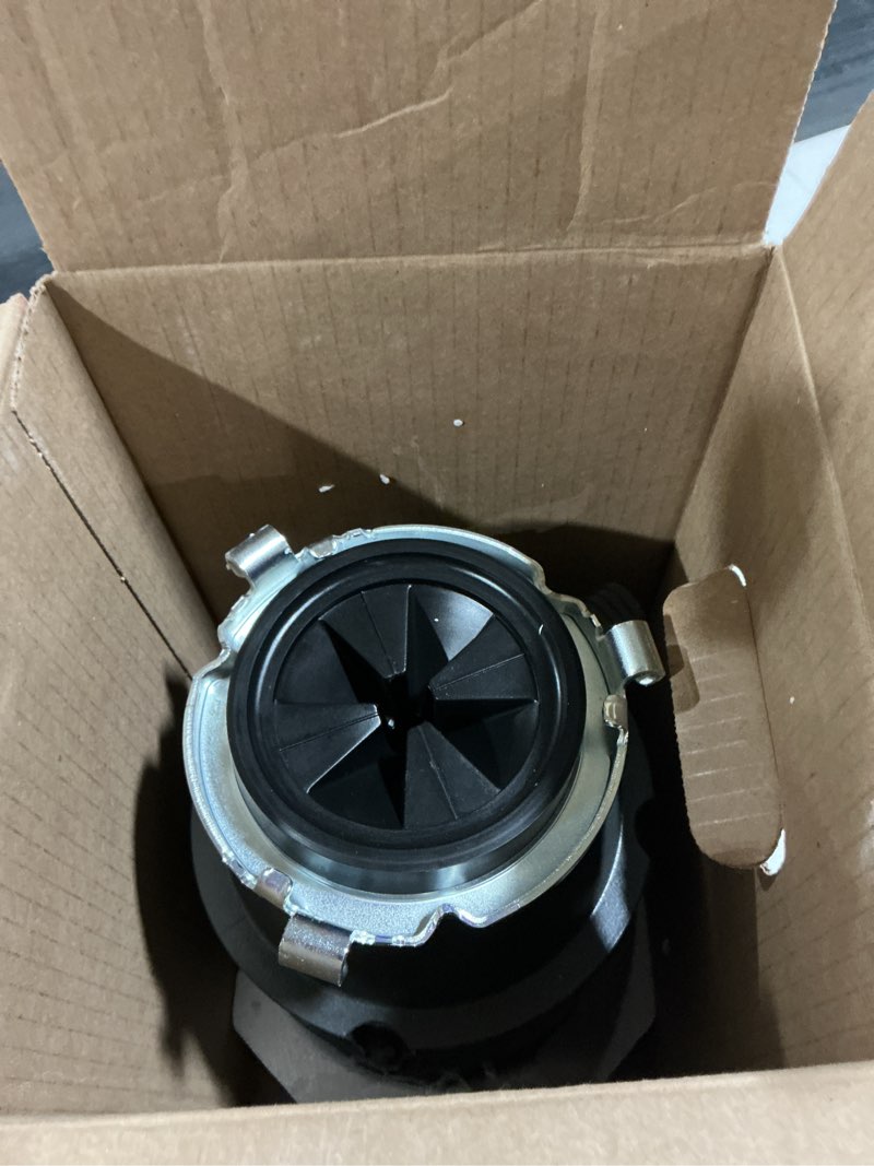 Condition photo showing As Is for InSinkErator Badger 5XL Garbage Disposal, 1/2 HP, Made In USA, Standard Series