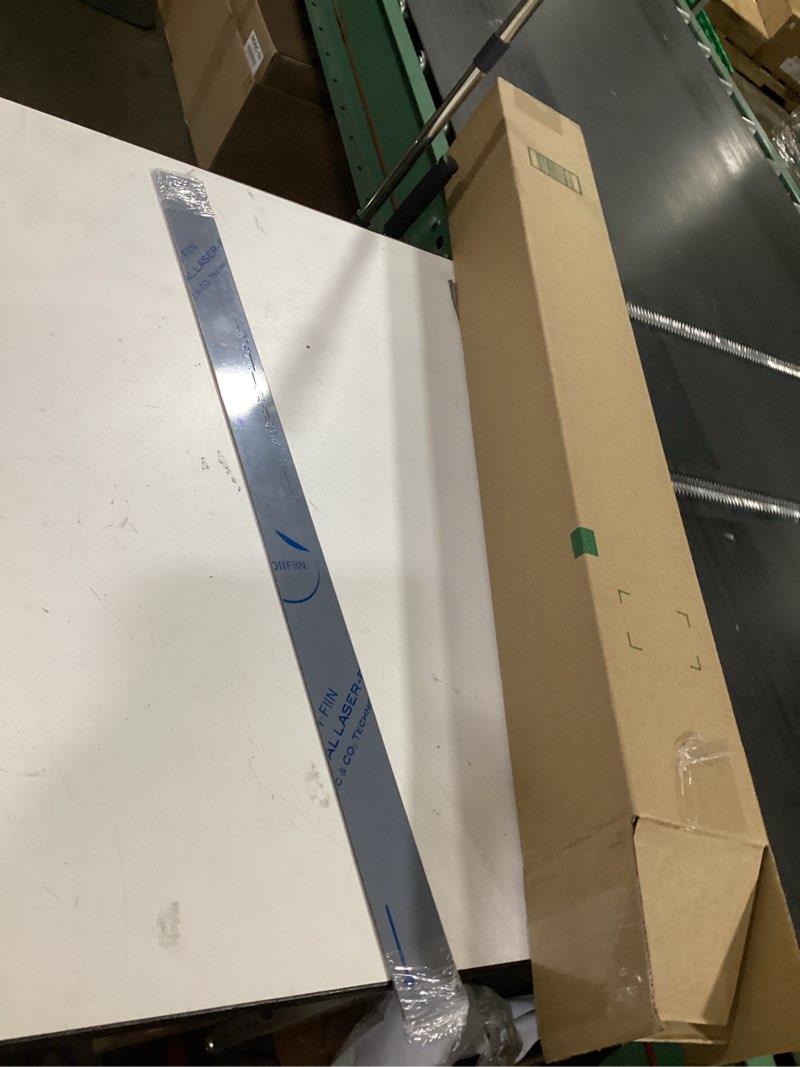 Condition photo showing Good Condition for 2 pcs 304 stainless steel strips, brushed self adhesive strip metal trim strip, finishing sheet metal strips for microwave/oven/range/cooktop, 30" long, 2" wide gap filler for kitchen decor 2in silver