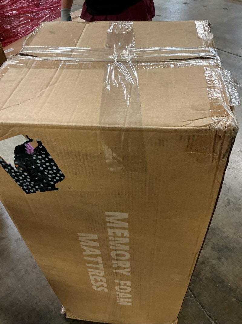 Condition photo showing New/Like New for fathom medium king mattress 12 inch memory foam mattress king size bed in a box for back pain relief and cool sleep with gel foam and removeable fiberglass free cover, certipur-us certified king (u.s. standard) 12 inch medium