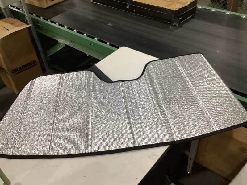 Condition photo showing New/Like New for autotech park foldable sunshade compatible with 2016-2023 toyota tacoma pickup truck, custom-fit windshield sun shade