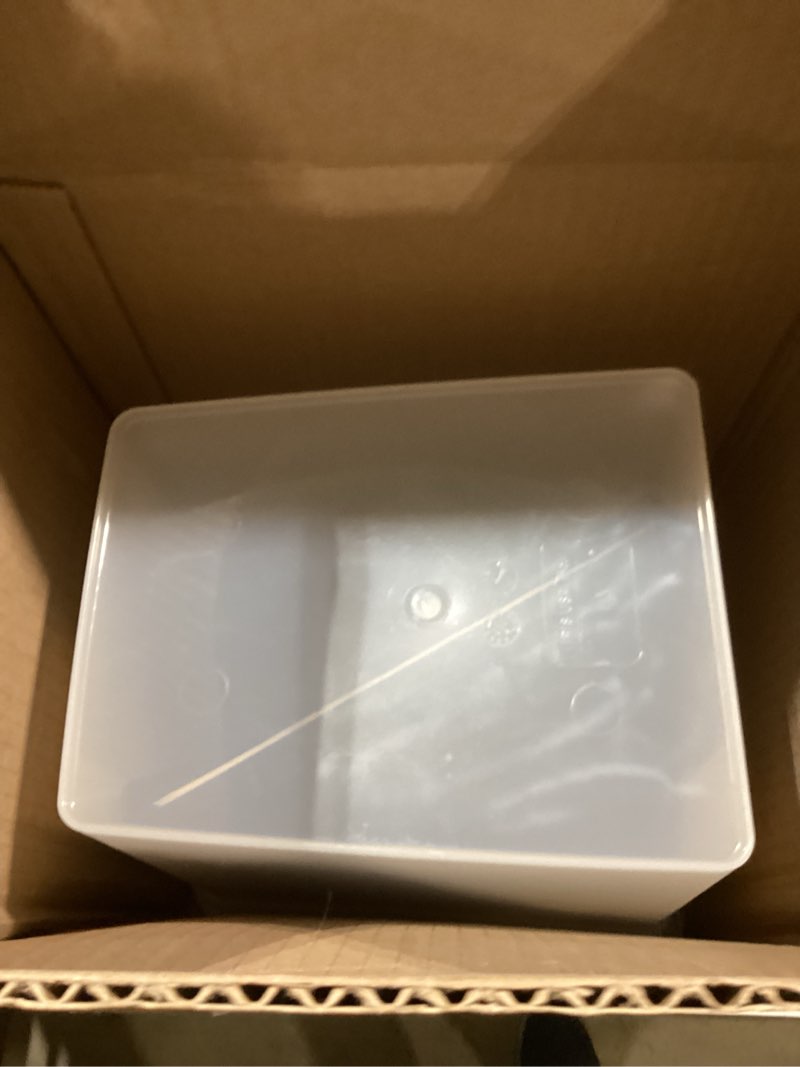 Condition photo showing Good Condition for IRIS USA Airtight Dog Food Storage Container, Up to 10 lbs Each, 2 Pack, for Dog Cat Bird and Other Pet Food Storage Bin, Keep Fresh, Translucent Body, BPA Free, Clear/Black 10 lbs - 2 Pack Black