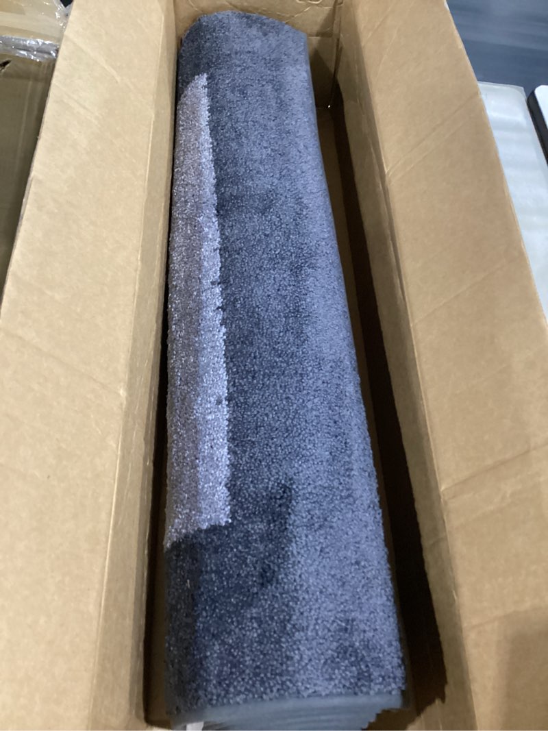 Condition photo showing Good Condition for machine washable runner rug 32" x 120", non slip kitchen mat for floor, absorbent entryway rug for kitchen, bedroom, living room, hallway, door (roll packing) 32" x 120" grey