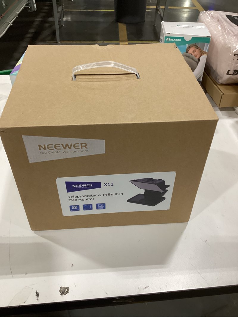 Condition photo showing As Is for neewer x11 2-in-1 teleprompter with monitor