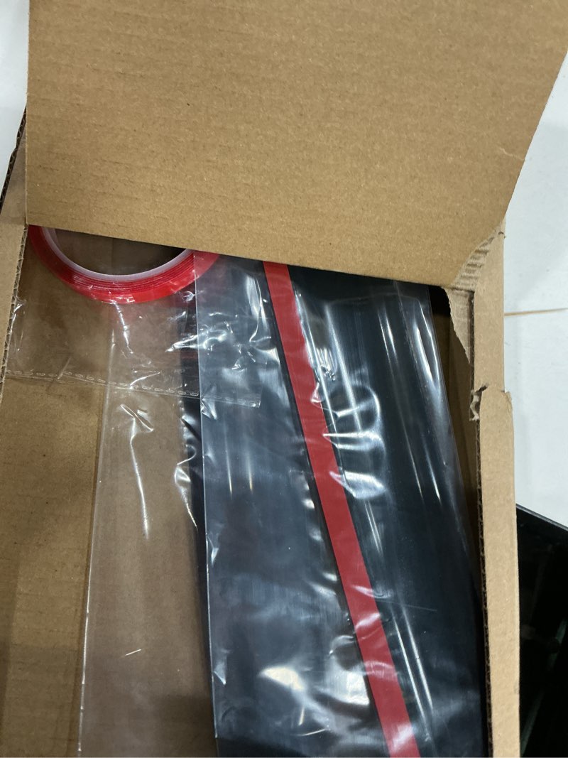 Condition photo showing New/Like New for window rain guards fit for 2021-2025 nissan rogue s, sv, sl, platinum, 4-piece acrylic set with 3m tape 2.5mm thick highway wind noise reduction exterior car accessories 2022 2023 2024 for 2021-2025 rogue