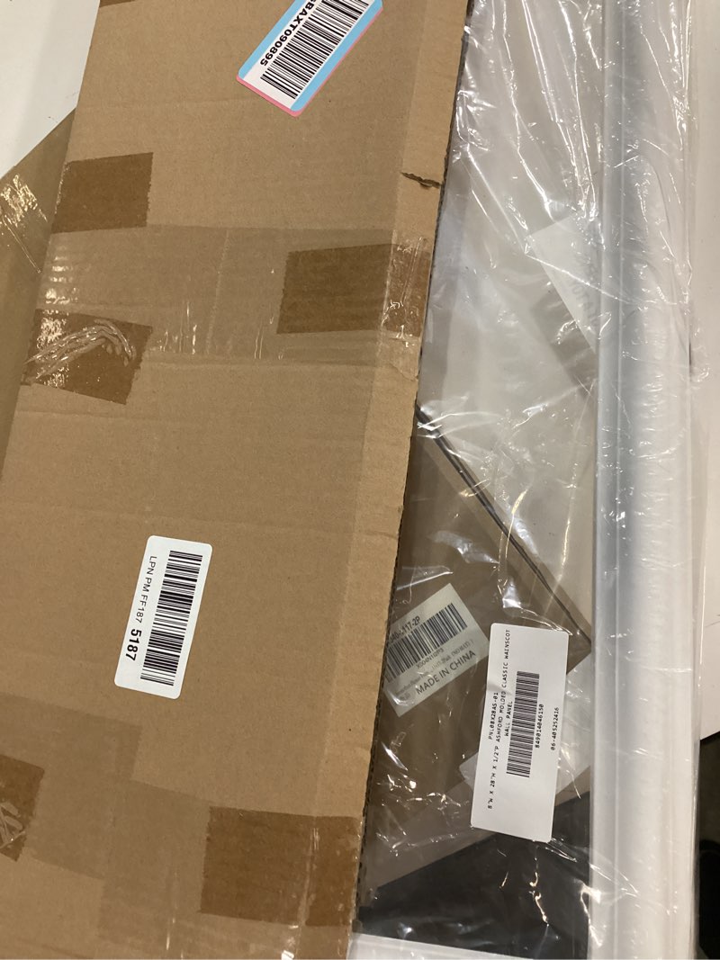 Condition photo showing New/Like New for Ekena Millwork PNL08X28AS-01 8"W x 28"H x 1/2"P Ashford Molded Classic Wainscot Wall Panel 8-in. W x 28-in. H 1