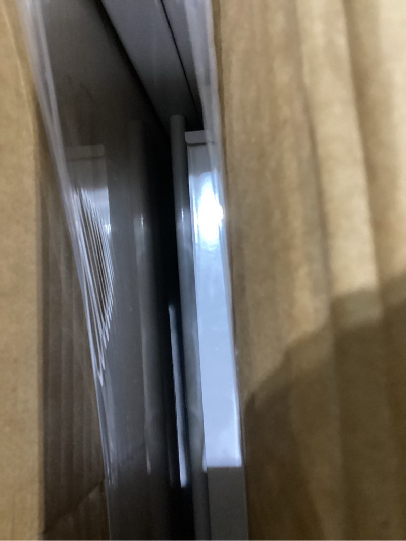 Condition photo showing As Is for Step Ladders Folding 3-Step White Finish Aluminum Foldable Step Stool,Anti-Slip Portable Sturdy for Home & Kitchen Office 330 lbs White Finish 3 Step-standard