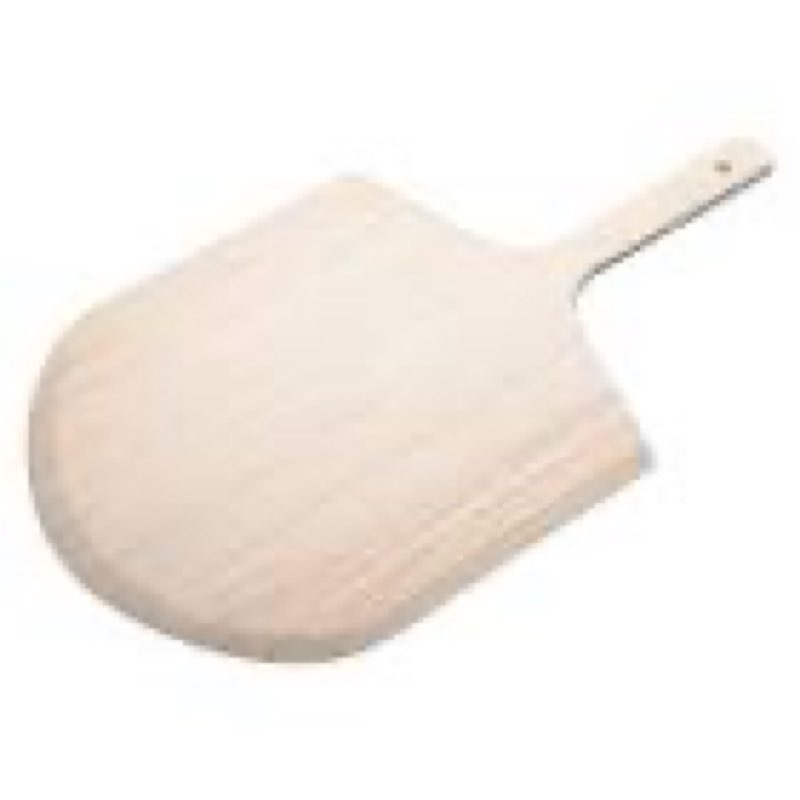 winco 24" pizza peel, 14 x 15" blade, wooden